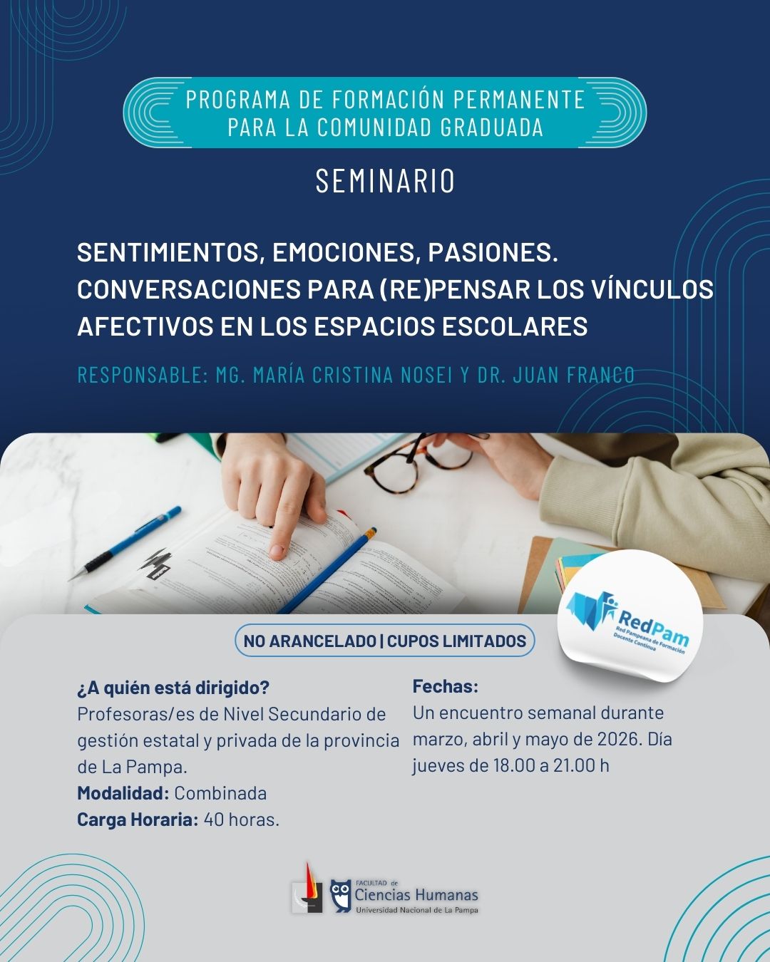 Sentimientos, emociones, pasiones. Conversaciones para (re)pensar los vínculos afectivos en los espacios escolares